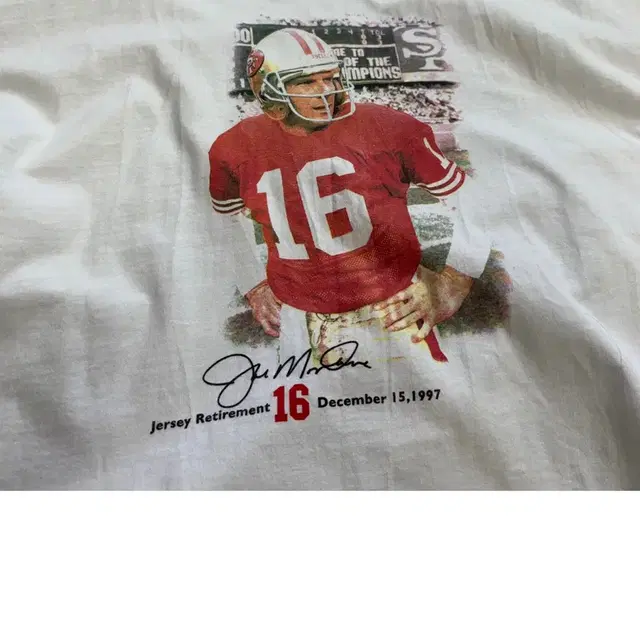 [L] 90s Joe Montana jersey 빈팔티