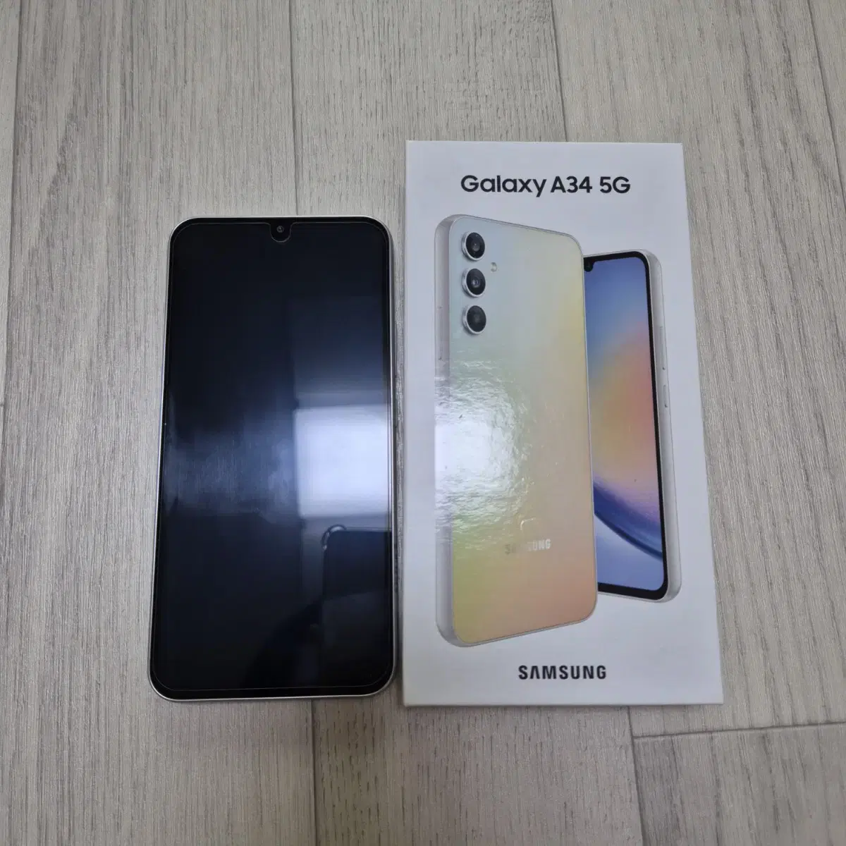 Galaxy A34 128GB Self-sufficiency system Awesome Silver