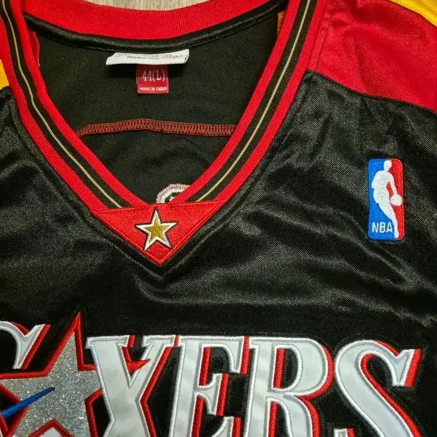 Philadelphia 76ers Iverson 아이벌슨 농구 져지 L