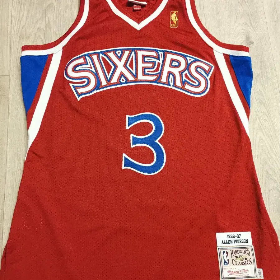 필라델피아 76ers Iverson NBA 농구 져지 유니폼