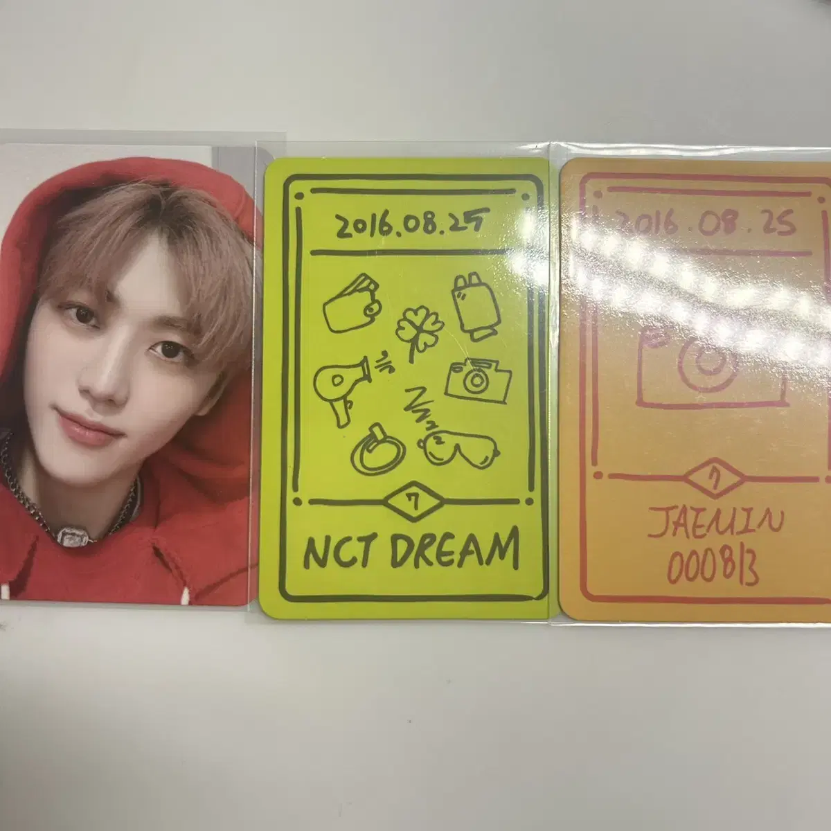 NCT Dream 7th Anniversary Lucky Card jaemin photocard bulk wts Amulet Smoothie ISTJ