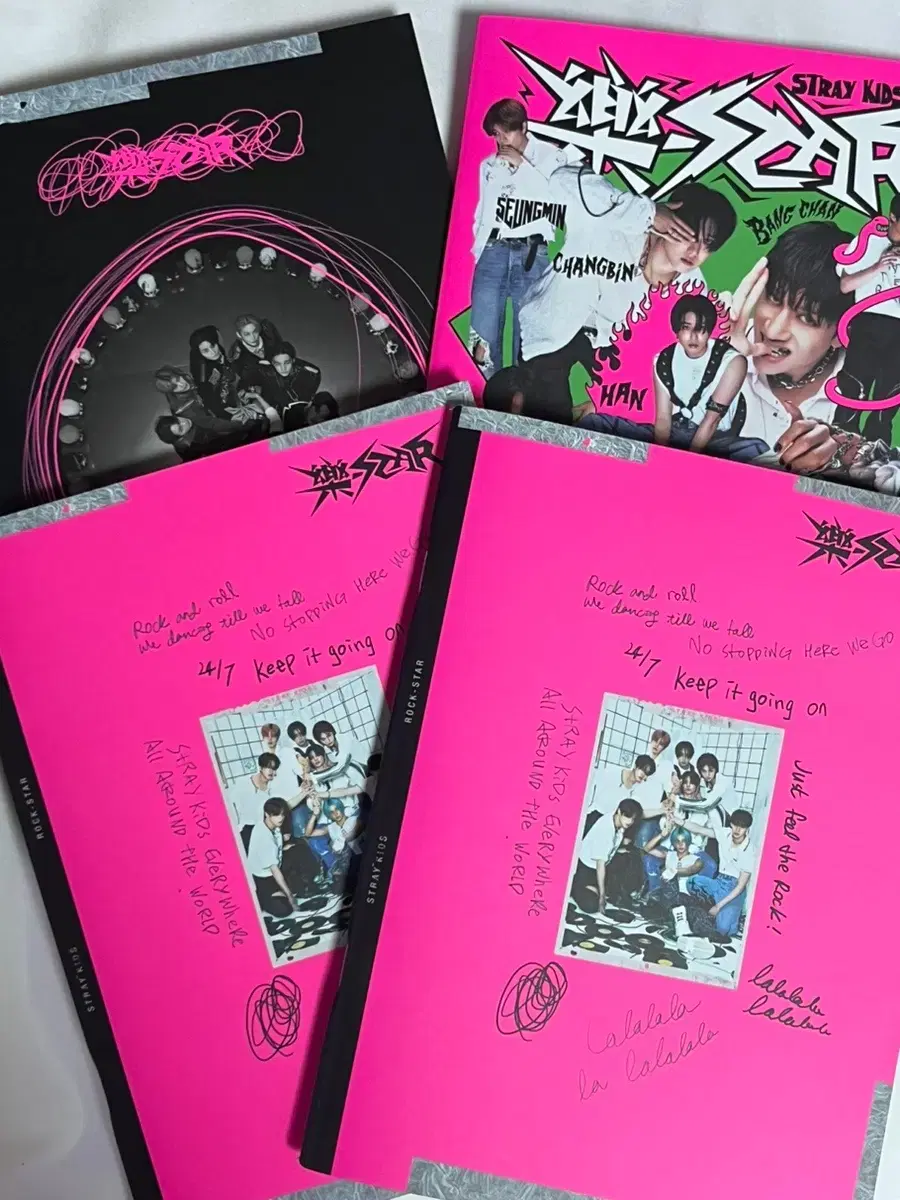 Bulk )) straykids skz Rockstar Rock Unsealed Album