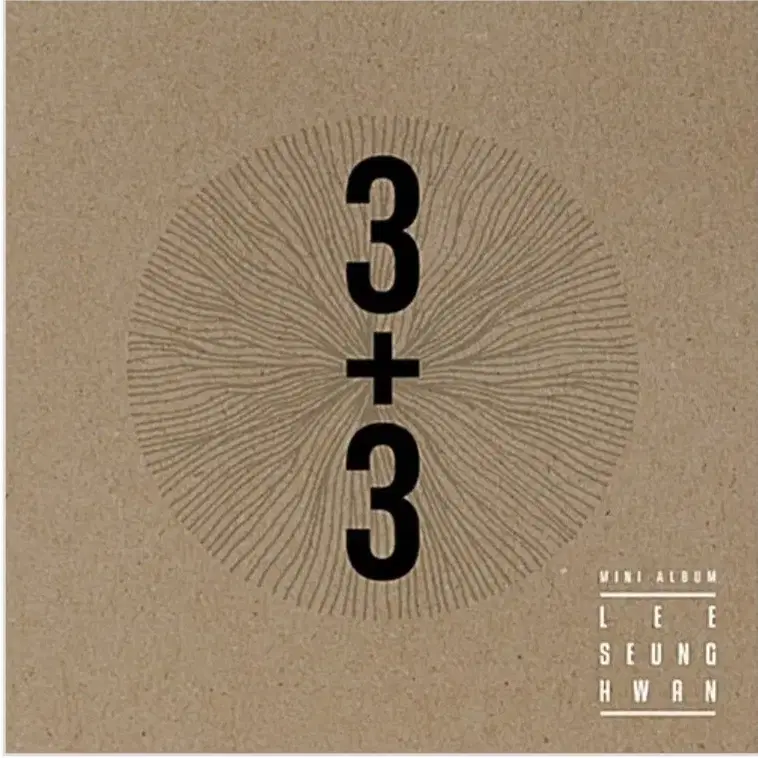 이승환 미니 앨범 3+3 시디 CD