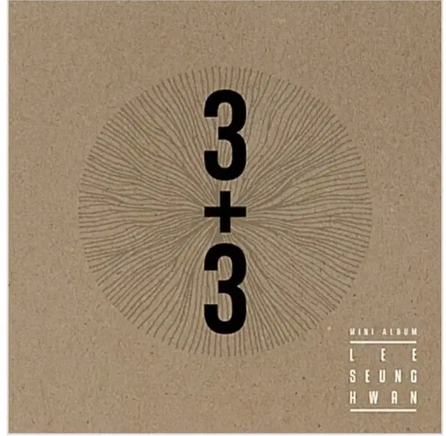 이승환 미니 앨범 3+3 시디 CD