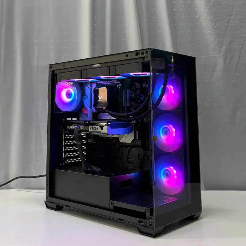 가성비 신품+중고 조합 pc 가격대비 성능 좋은 컴퓨터 i5 14400f 본체
