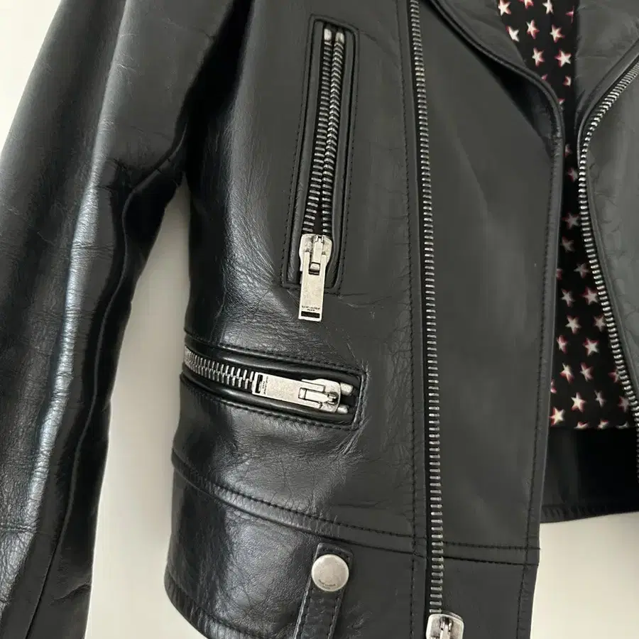 (국내정품) Saint laurent 여성 가죽자켓 75