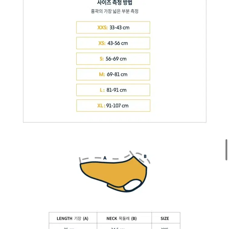 러프웨어 선샤워 레인재킷 S 강아지우비