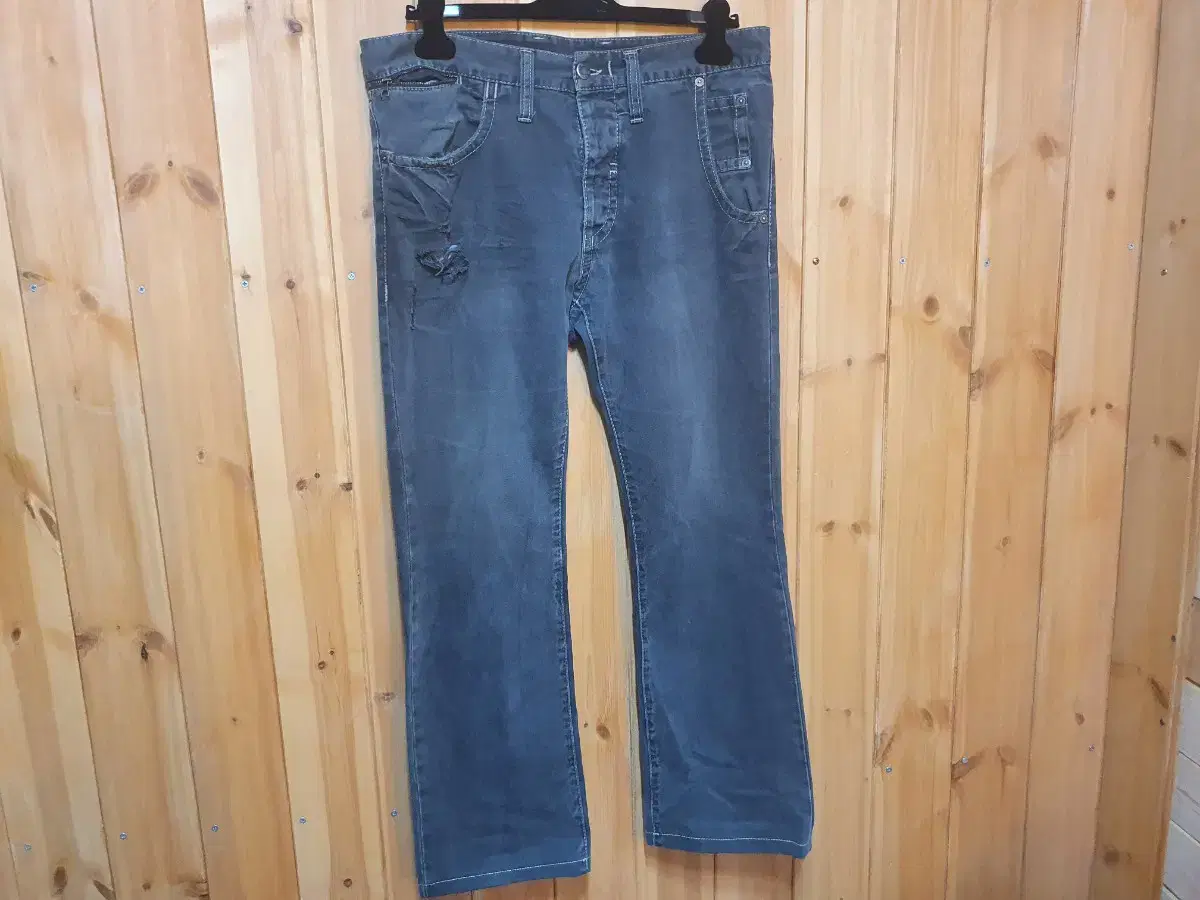 Vintage Nilvarette Jeans Denim Gray Jean 34" Italy