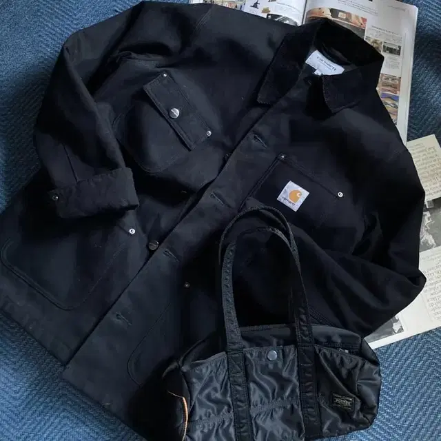 CARHARTT 칼하트 wip 미시건 초어 코트 자켓 블랙