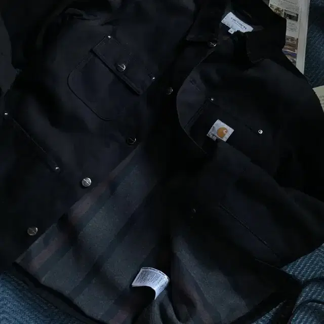 CARHARTT 칼하트 wip 미시건 초어 코트 자켓 블랙