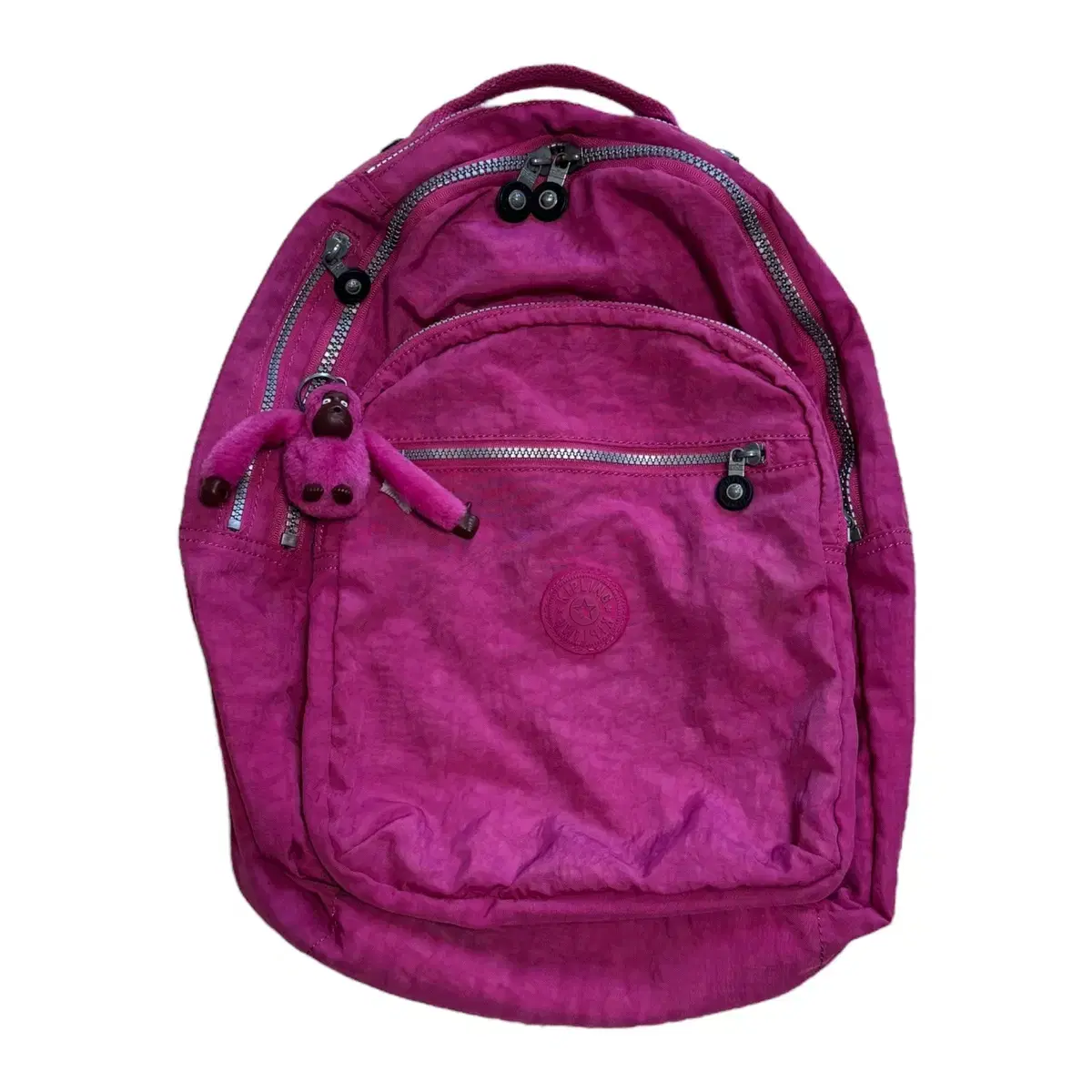 Kipling Vintage Gorilla Pink Backpack Bag