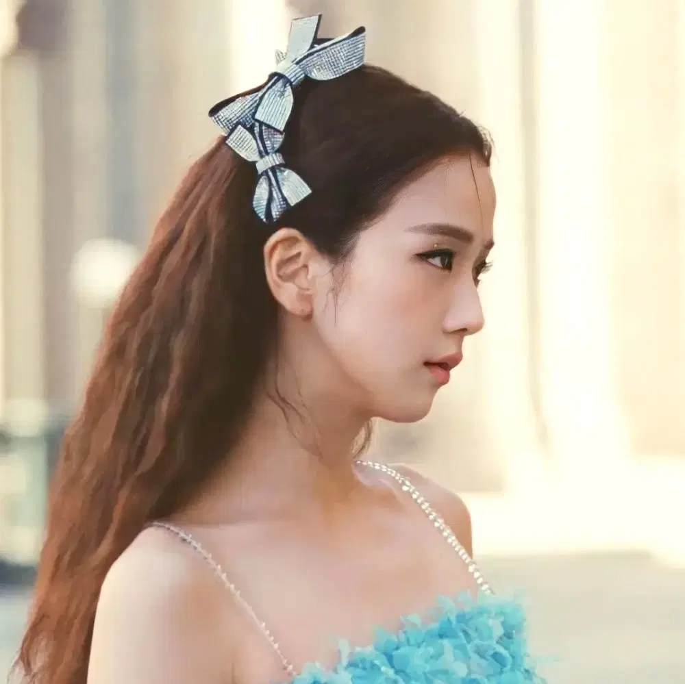 Wedding gift) T-ara Rose Blanc jisoo Hairband New product (list price 298,000)