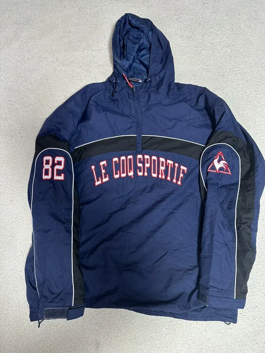 XL) Le Coq Overseas Nubim Anorak Old School