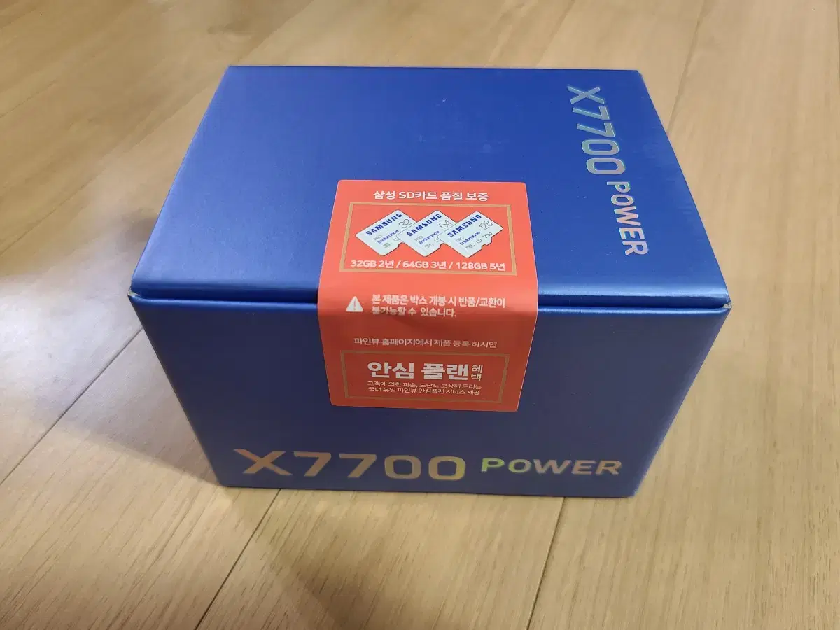 파인뷰 X7700 (X7000 후속 신제품) POWER 블랙박스 64기가