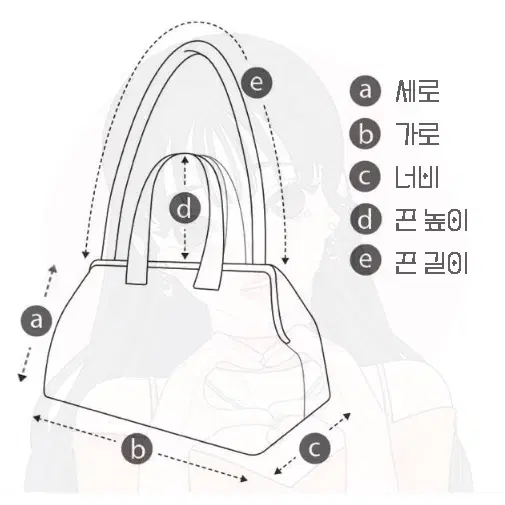 메트로시티 도트백 크로스백