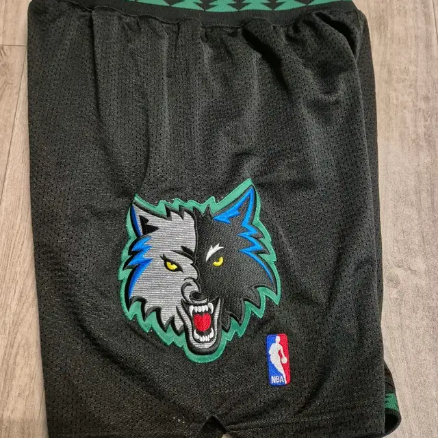 미네소타 Timberwolves 개임용 nba 농구 반바지 M