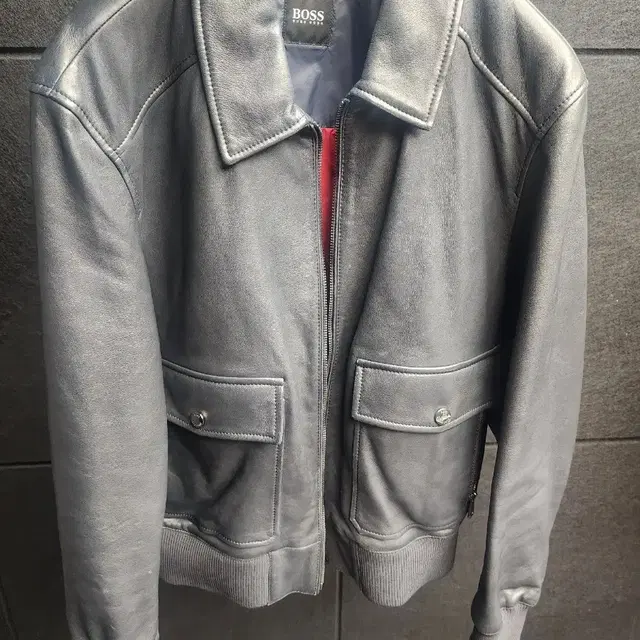 hugo boss gonel jacket 휴고보스 양가죽 자켓