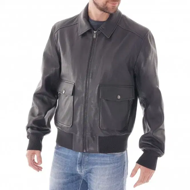 hugo boss gonel jacket 휴고보스 양가죽 자켓