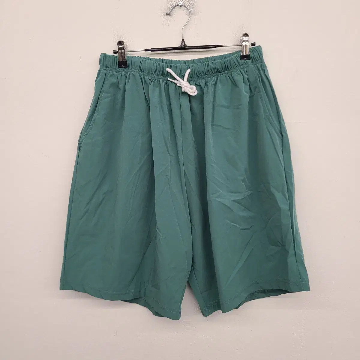 [36 size] Bimono woven color half pants for sale.