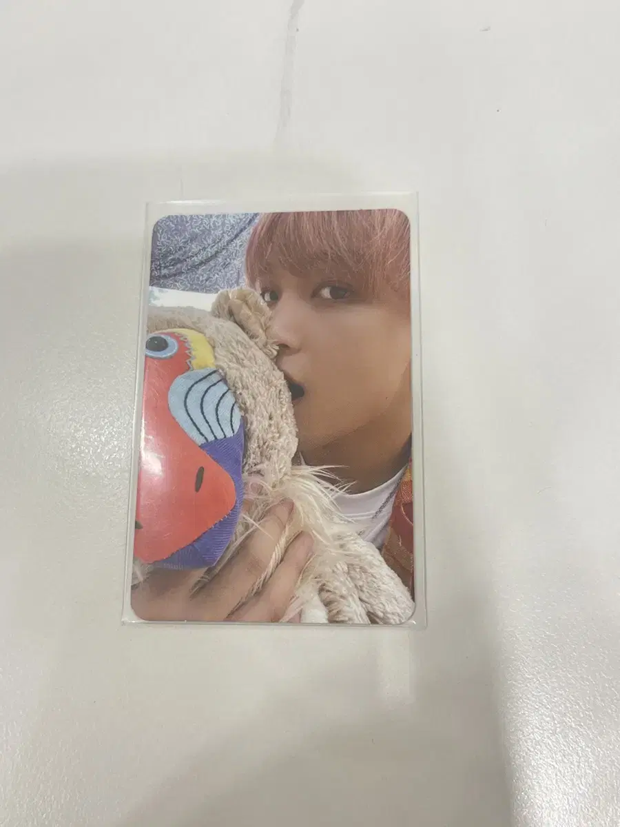 nct 127 album photocard sticker haechan