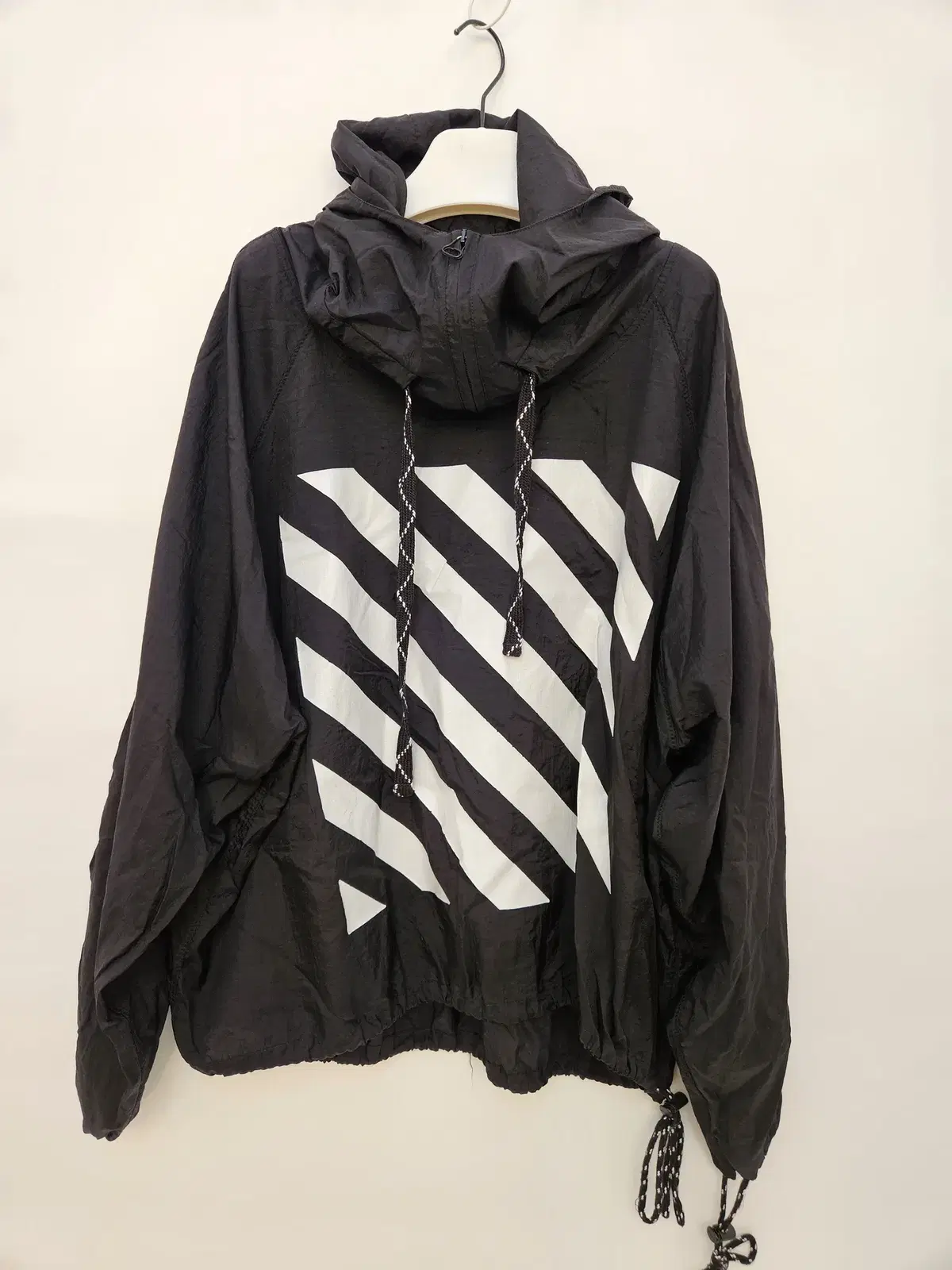 Off-White Hooded Oversized Anorak for sale.