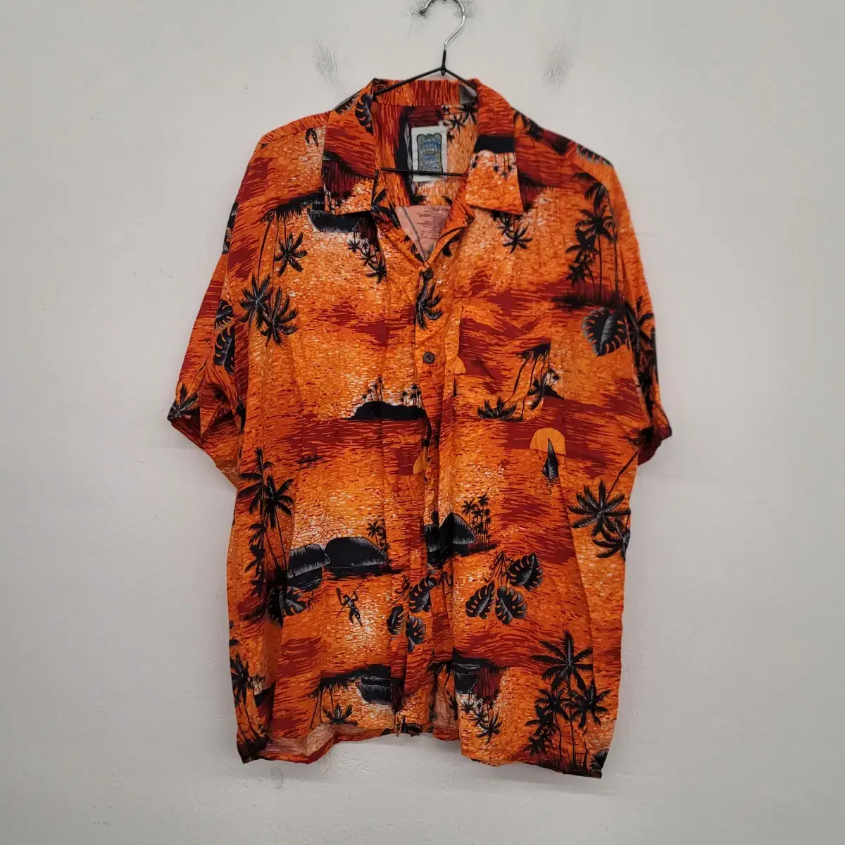 [110/XXL] OCEAN CURRENT Hawaiian shirt for sale.