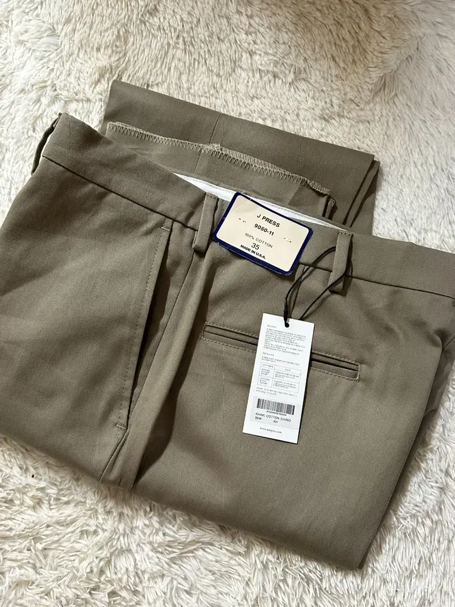 Jay Press Chino Pants Size 35 New