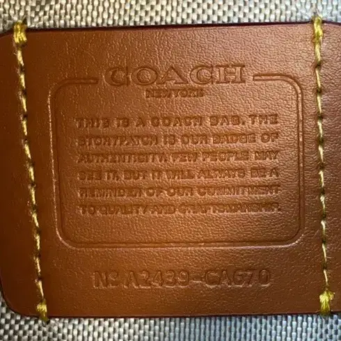 코치 COACH 4월 신상 ca670호보 크로스백