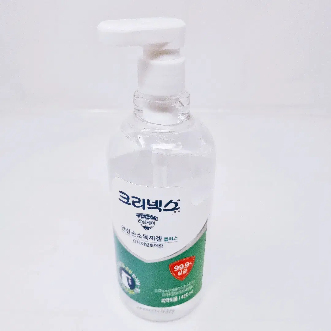 [리퍼] 크리넥스 안심손소독제겔플러스 프레쉬알로에향 480ml