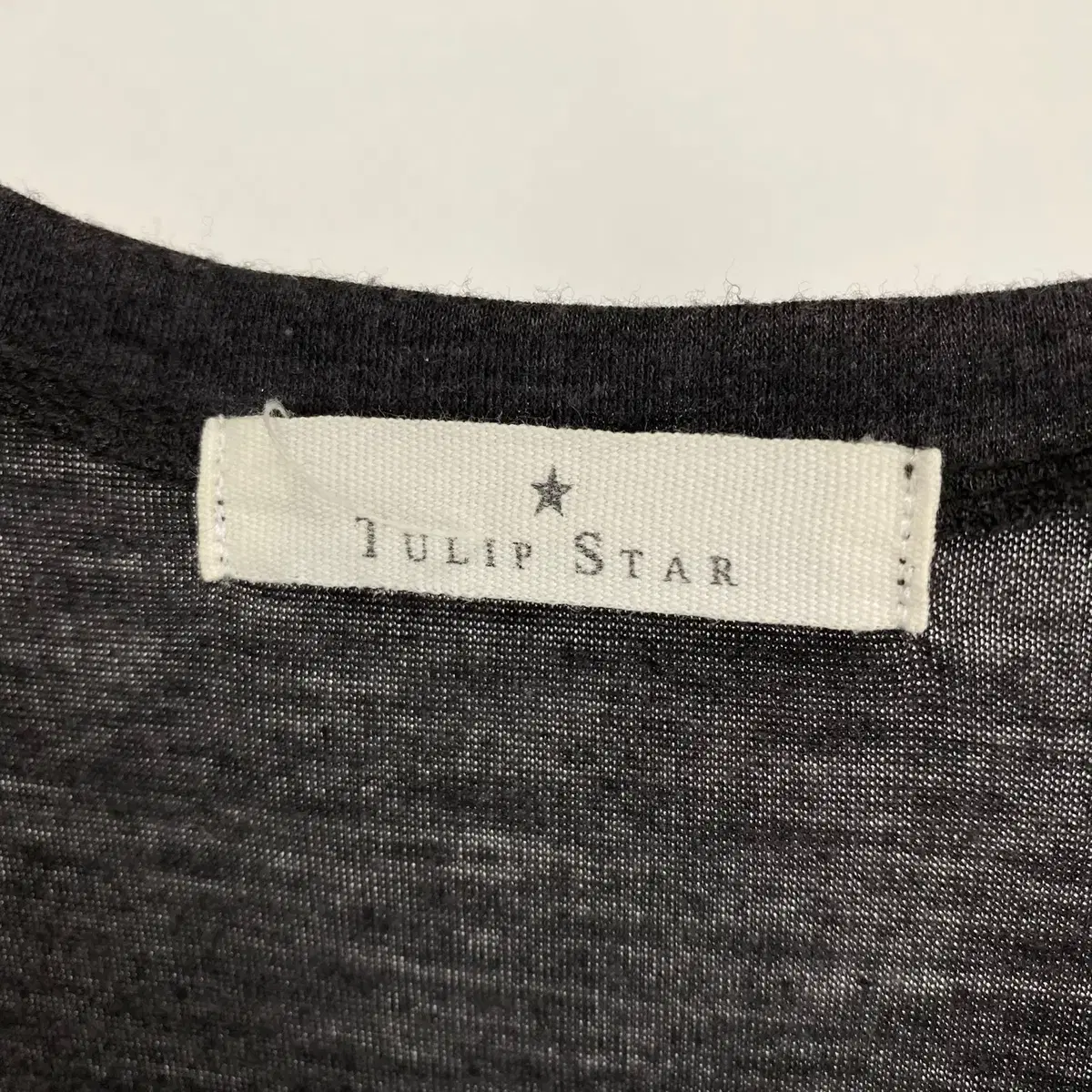 빈티지 TULIP STAR 프린팅 티셔츠