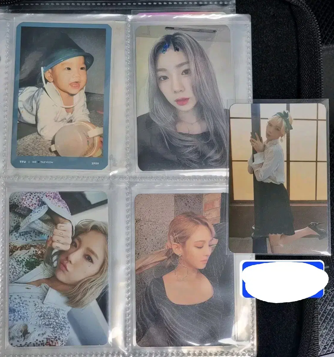 Taeyeon, Ryan Heart, hyoyeon poca bulk Sell! / girls generation Photocard