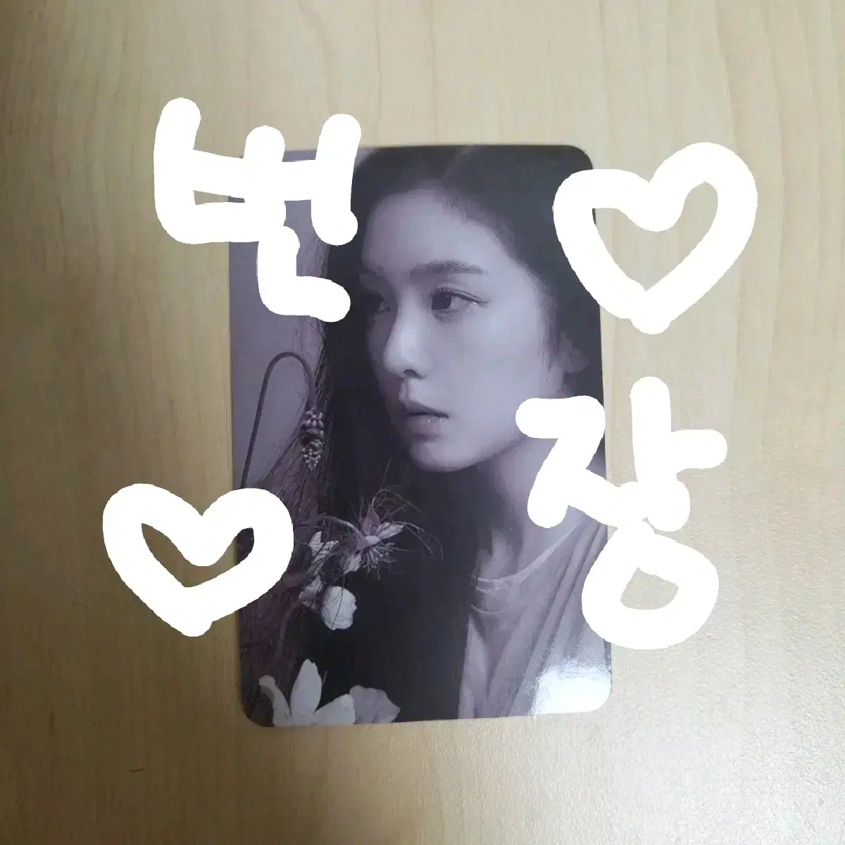 Red Velvet irene pop up Exhibition Photo Card