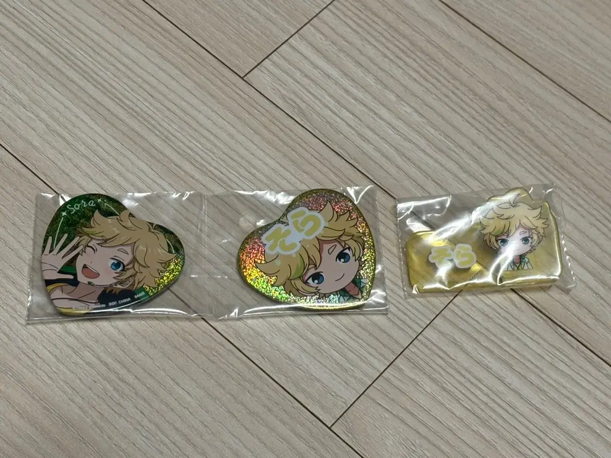 Anstar Ensemble Stars Harukawa sora Ichibankuji badge,tongs for sale