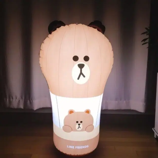 (새제품) LED 라인프렌즈 에어벌룬