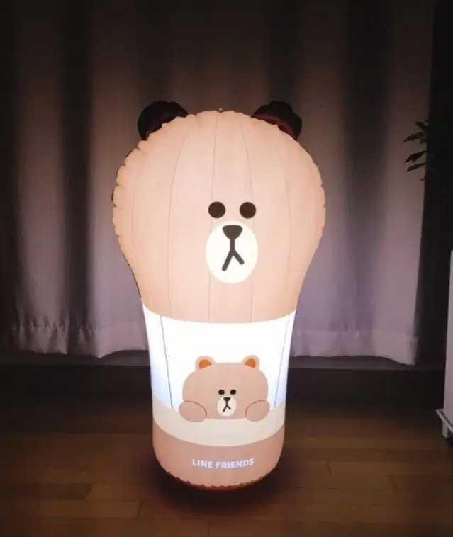 (새제품) LED 라인프렌즈 에어벌룬