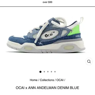 Ocai X Ann Andelman 日本未入荷 Denim Black denim sneaker OCAI x ANN ANDELMAN Denim Black – OLD ORDER