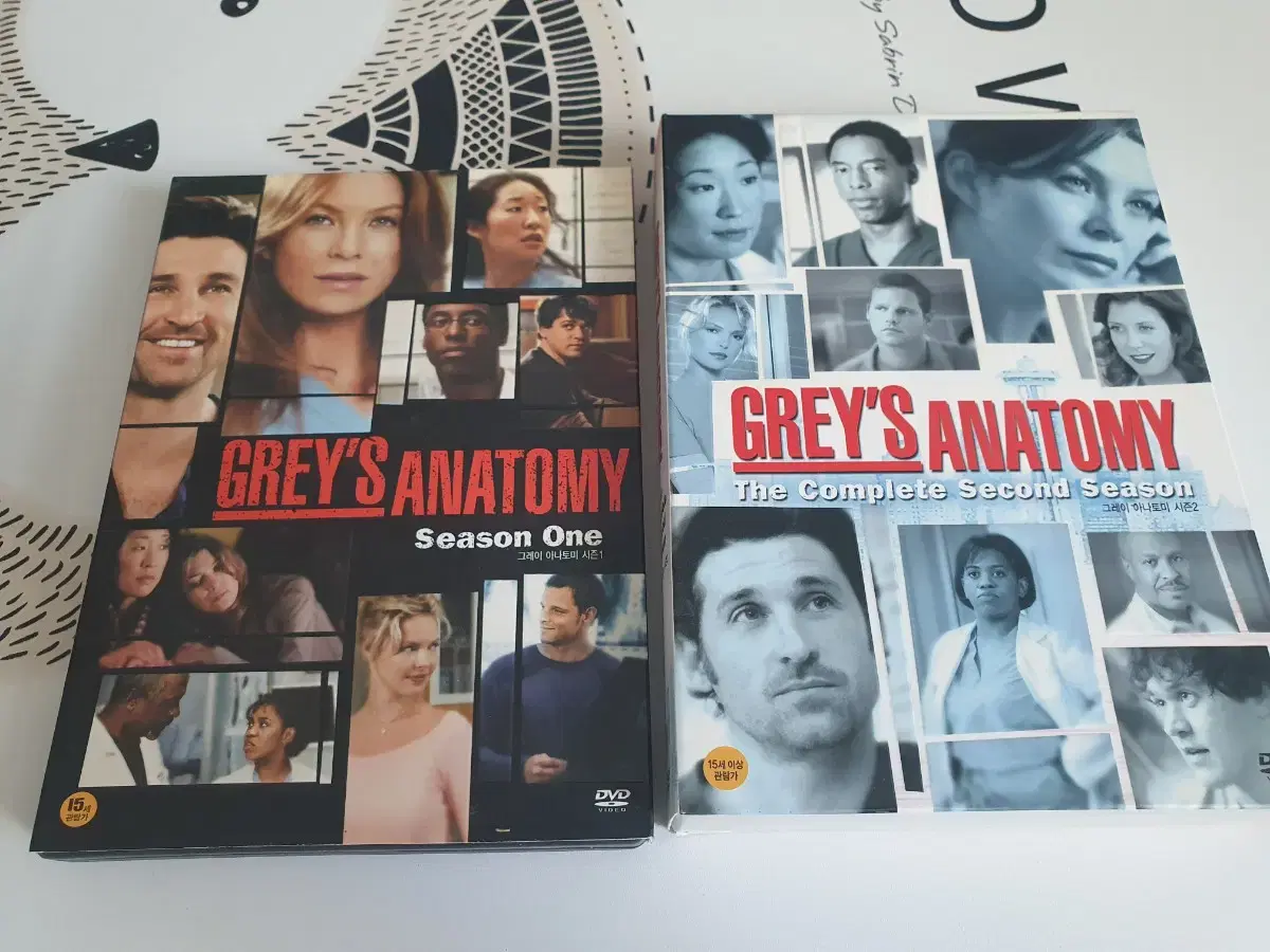 DVD Grey's Anatomy Season 1,2