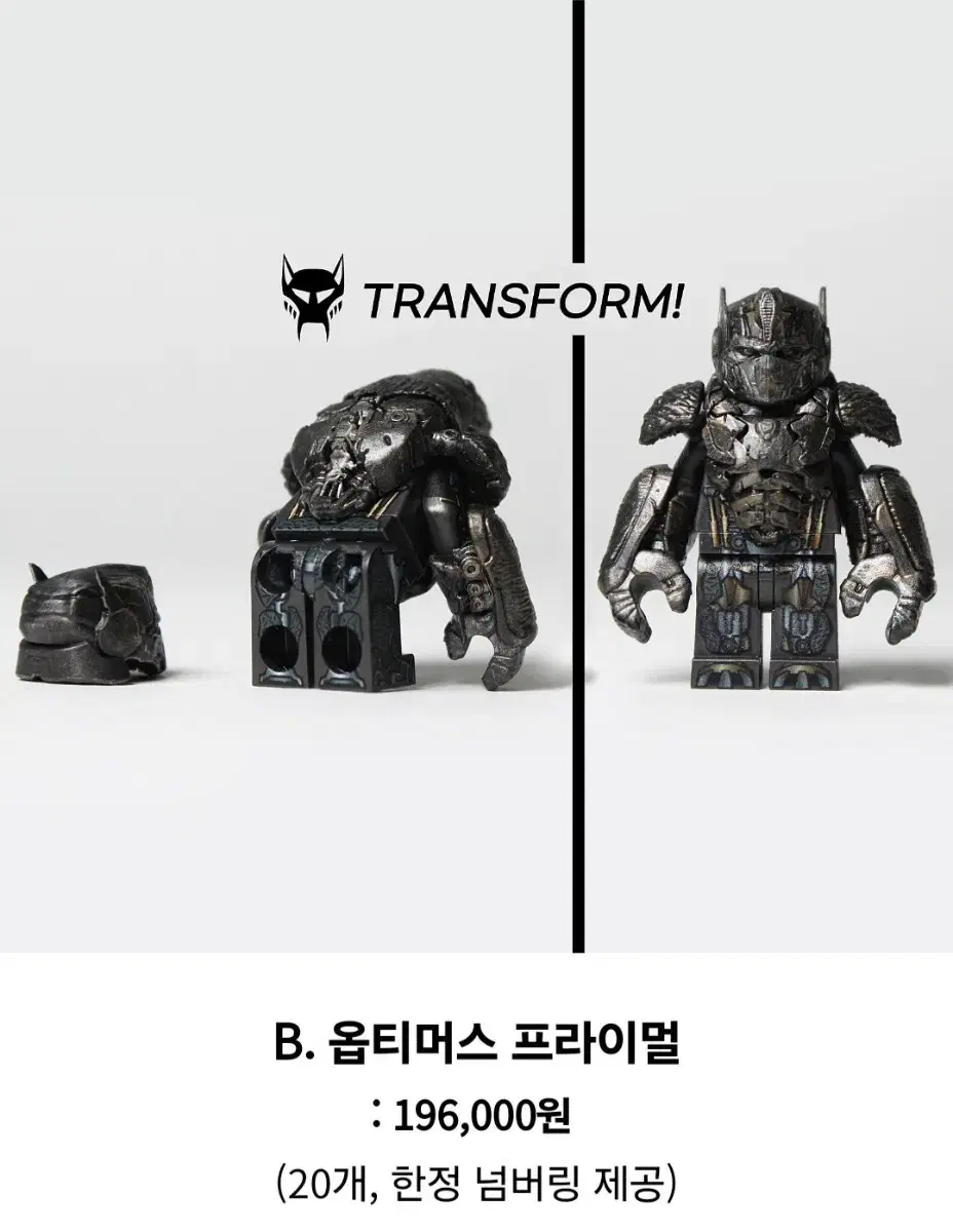 Brickspark Transformers LEGO Custom Minifigures