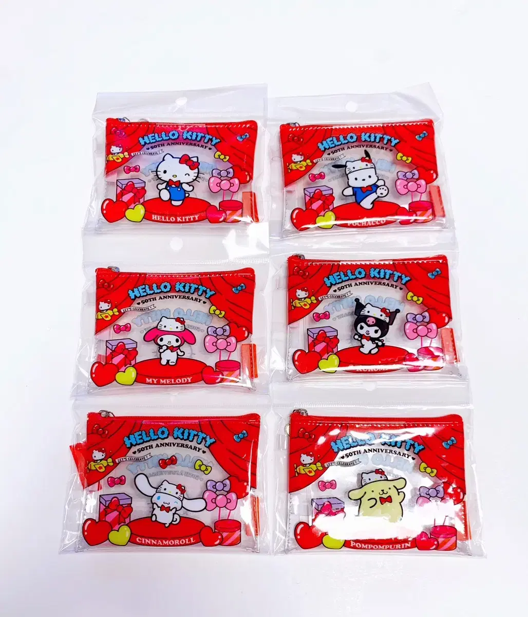 Hello Kitty 50th Anniversary Exhibition Pouch