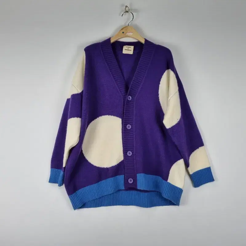 Z4609 STND General Overdot Button Half Cardigan WomensS