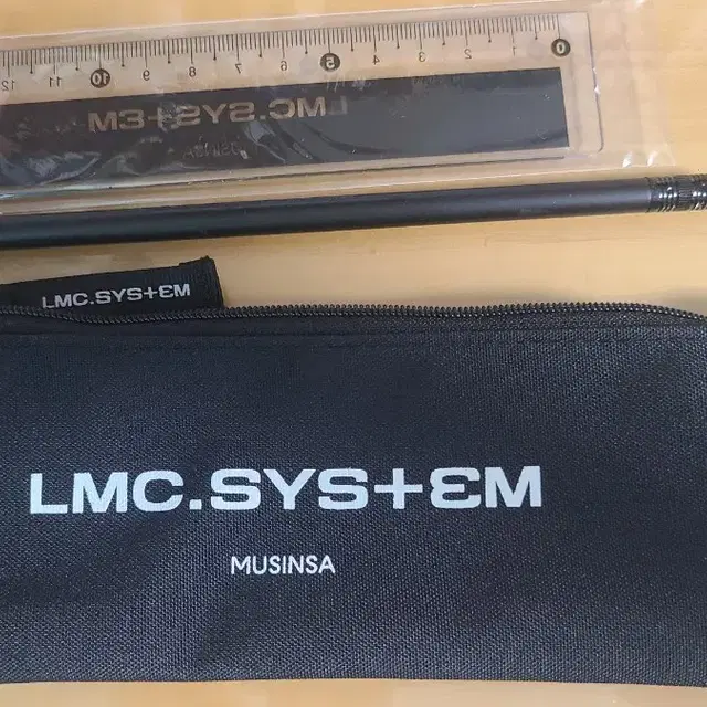 LMC 엘엠씨 LMC SYSTEM 한정판 필통 연필 자 펜파우치 문구