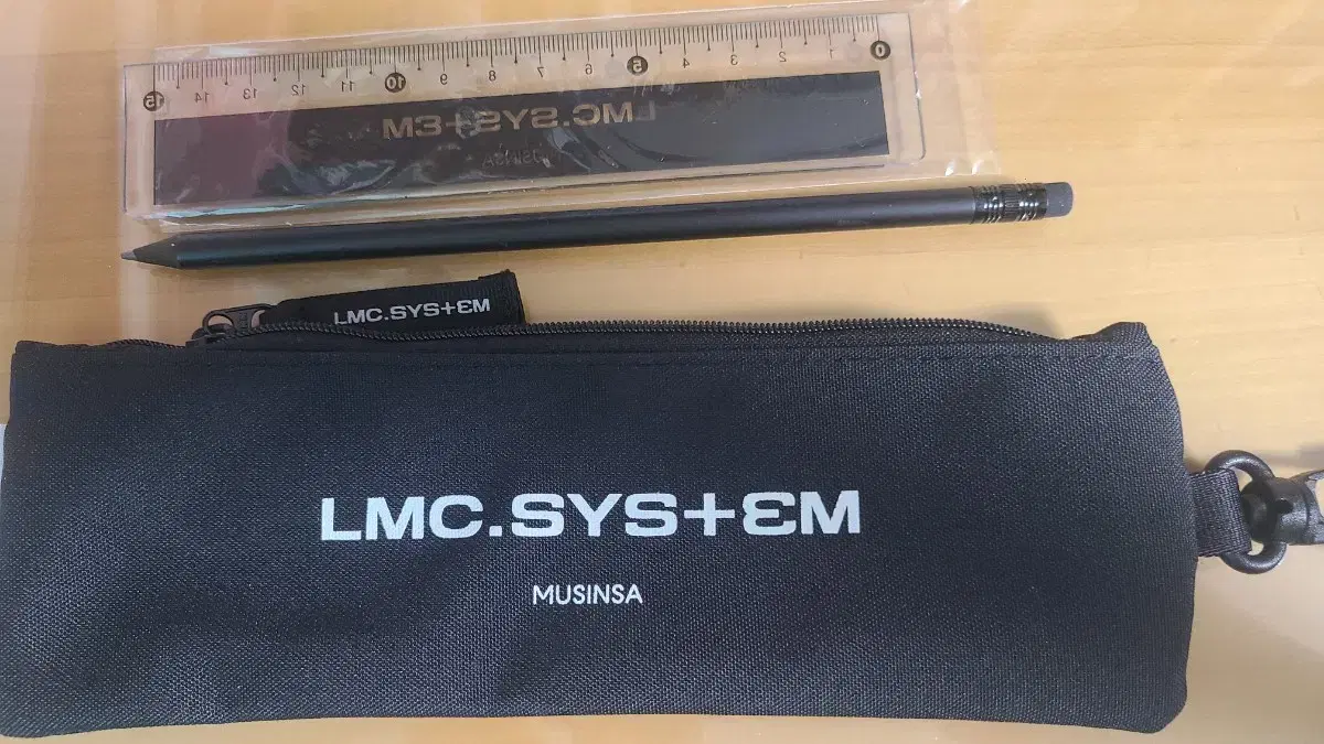 LMC 엘엠씨 LMC SYSTEM 한정판 필통 연필 자 펜파우치 문구