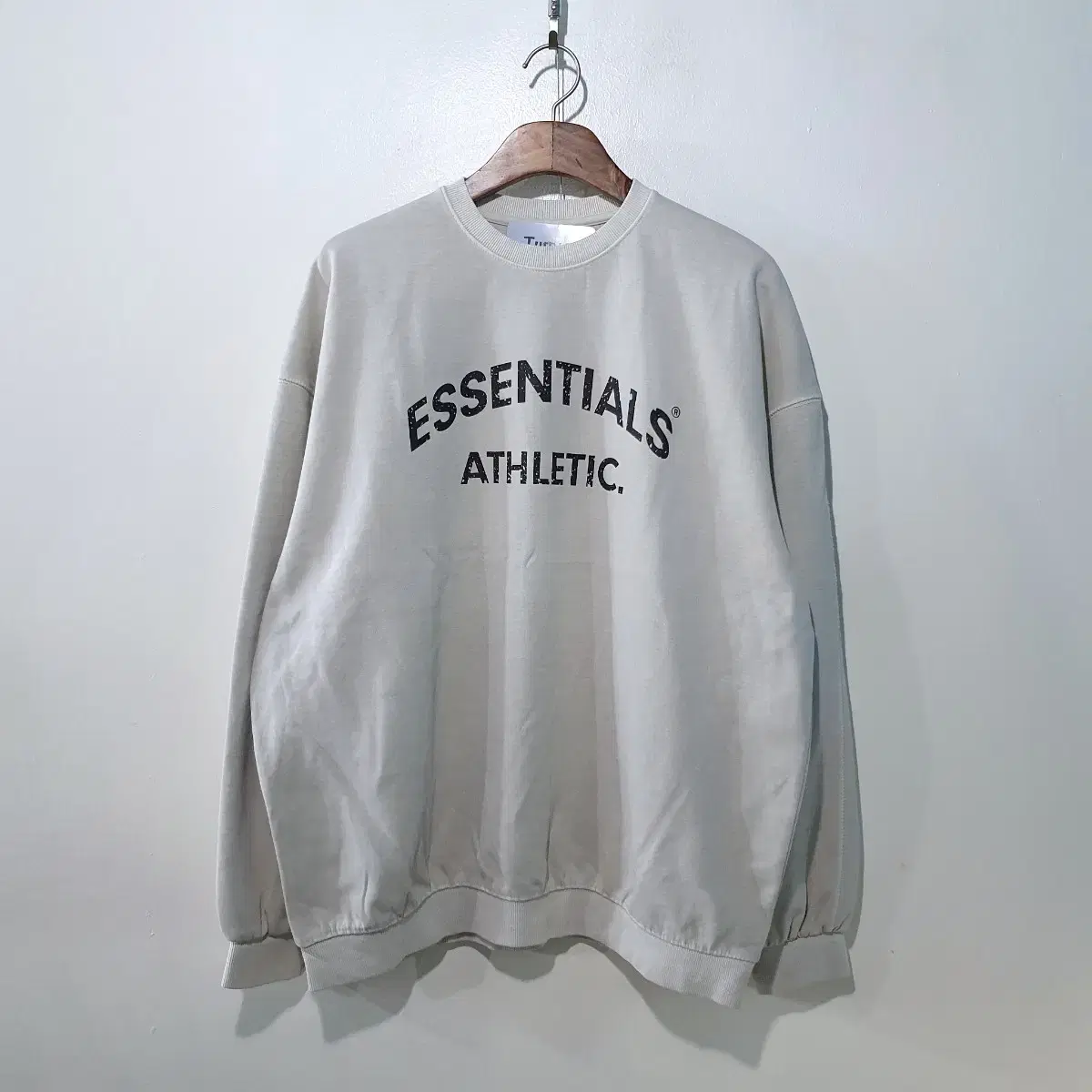 SS신상) 에센셜 A 피그먼트 맨투맨, 반바지 세트4color M~4XL