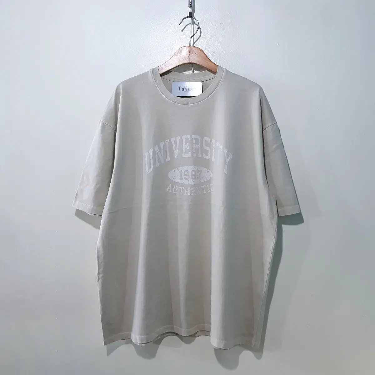 SS신상) 유니버시티 피그먼트 반팔세트 6color M~4XL