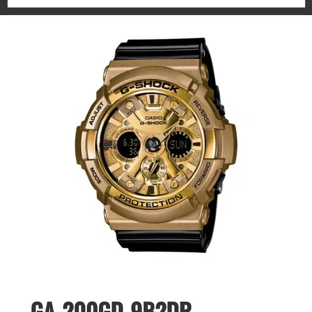 g shock GA-200GD-9B2DR 손목시계