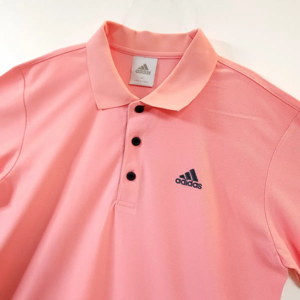 [95]Adidas pink HSM polo vahn karati