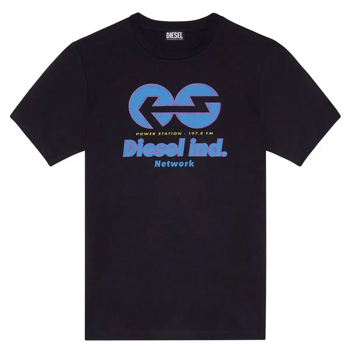 [L] Diesel Network T-shirt Black