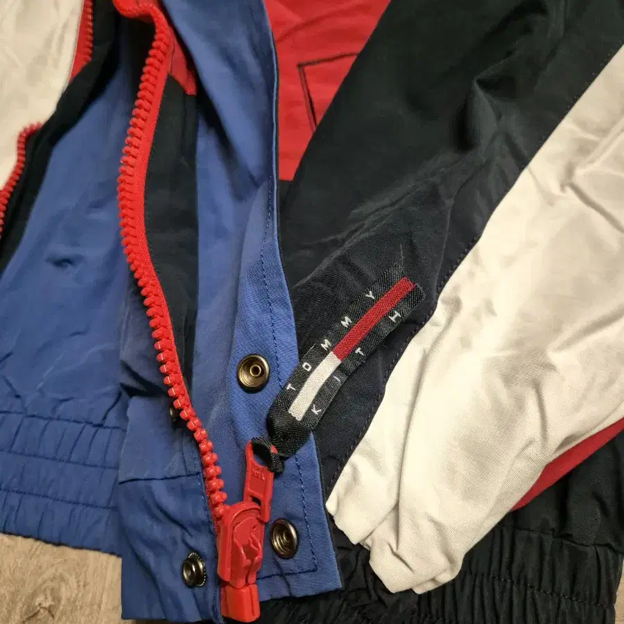 Tommy x kith reversible 잠바 자켓 Large 토미