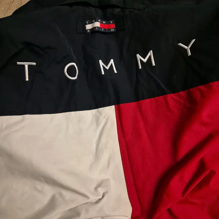 Tommy x kith reversible 잠바 자켓 Large 토미