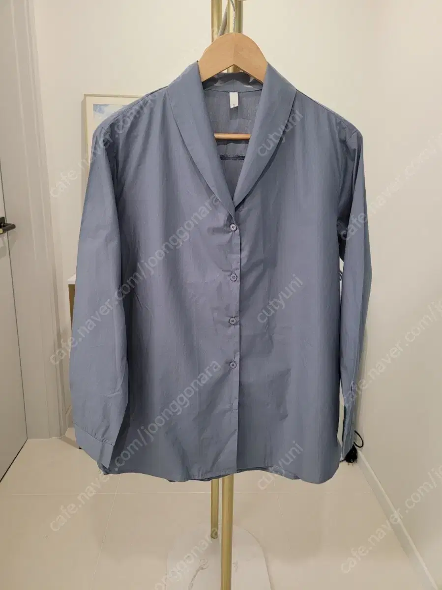 Shawl collar shirt blouse, choose one